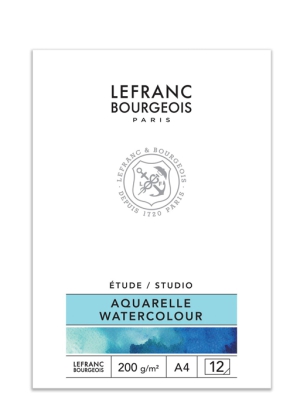 Blocco Aquarelle L&B 200gr 12 FF