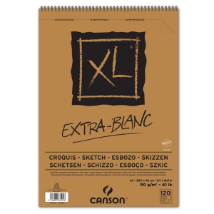 Blocco Canson XL Extra-Blanc 90gr
