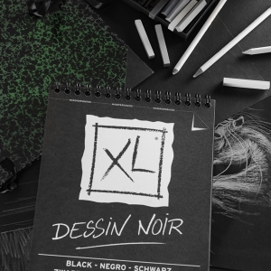 Blocco Canson XL Dessin Noir 150gr
